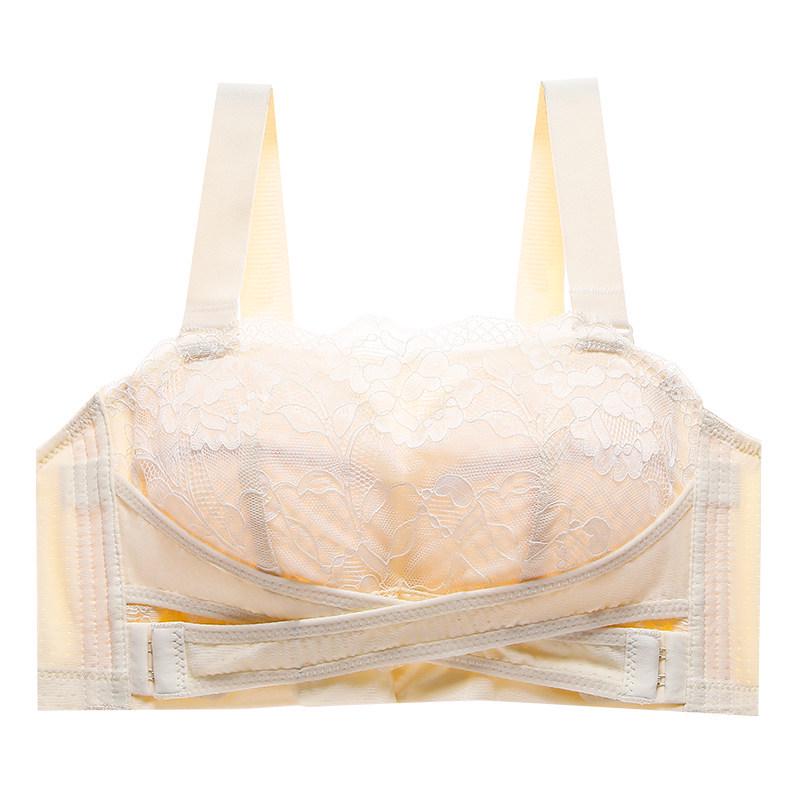 

Plus Size Strapless Bandeau Bra for Women: Anti-Sagging, Supportive & Slimming 80B (Weight 115-125 lbs)