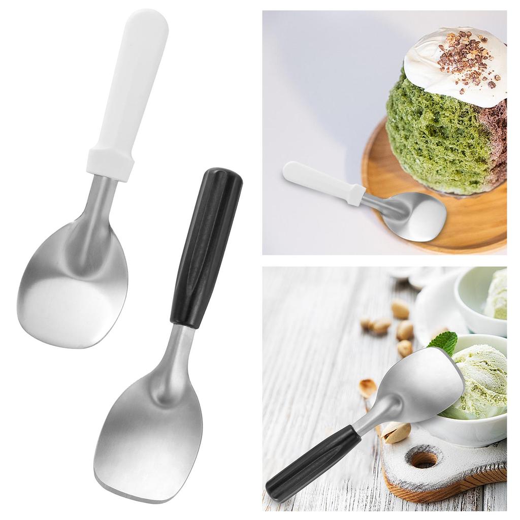 Ice Cream Scoop Watermelon Melon Baller, Multipurpose Kitchen Tool AntiSlip Handle Ice Cream Spade Cookie Scoop for Kitchen