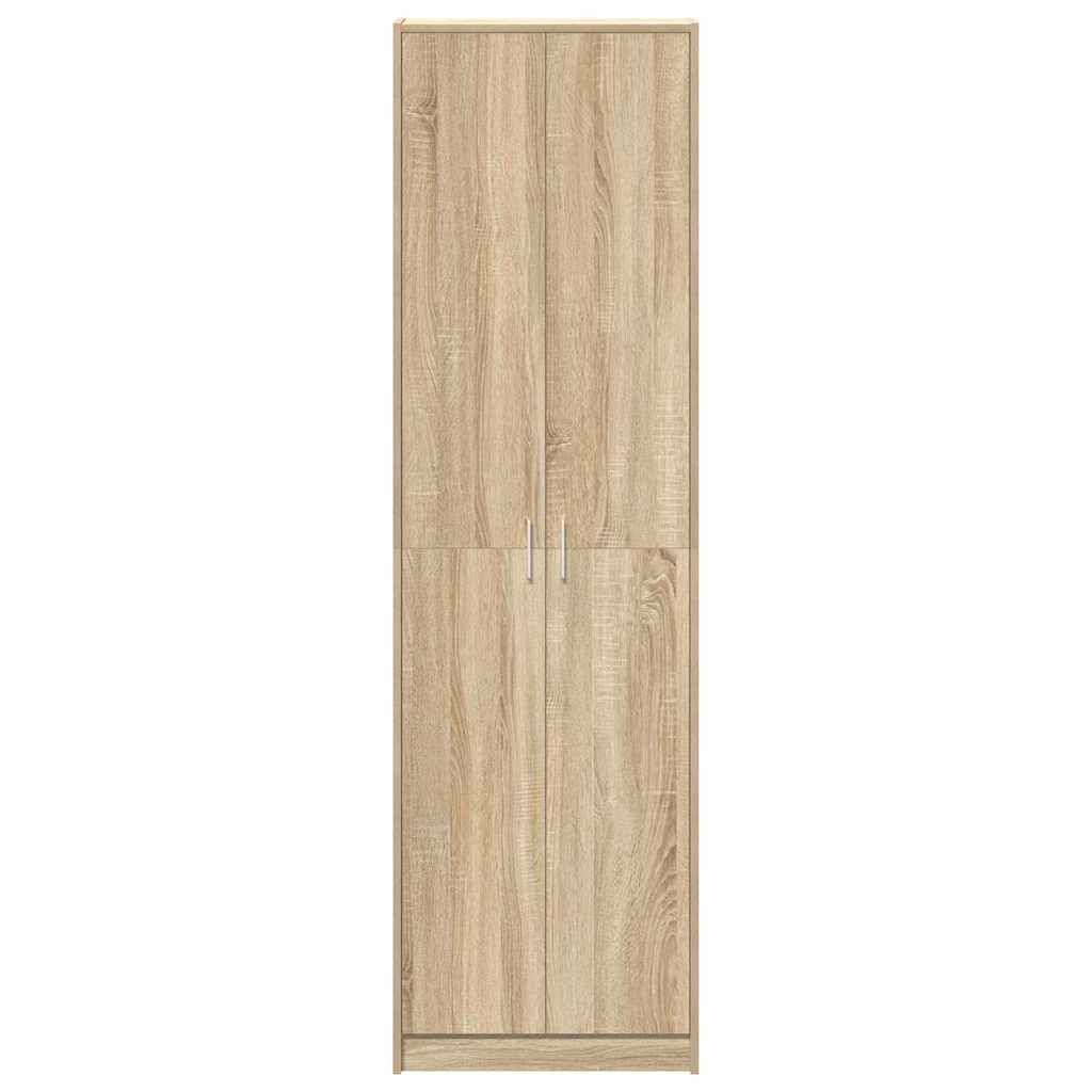 Wardrobe Sonoma Oak 55 x 25 x 189 cm Particleboard