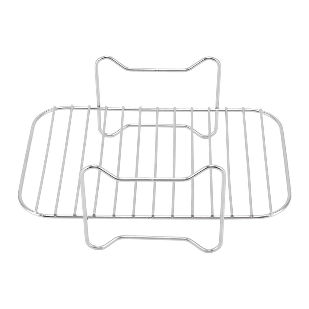 Fritéza Nerezový rošt Fritézové příslušenství Víceúčelový grilovací držák Venkovní BBQ nářadí