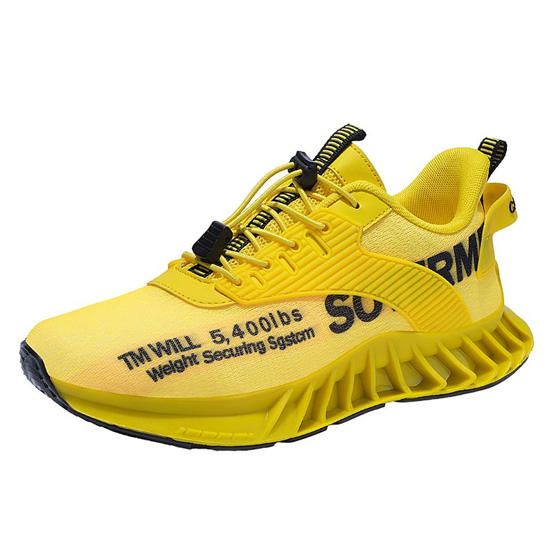 

Men S Casual And Comfortable Sports Shoes Breathable Fabric Wear-Resistant Sole Suitable For Outdoor Hiking 39-45 45 жёлтый