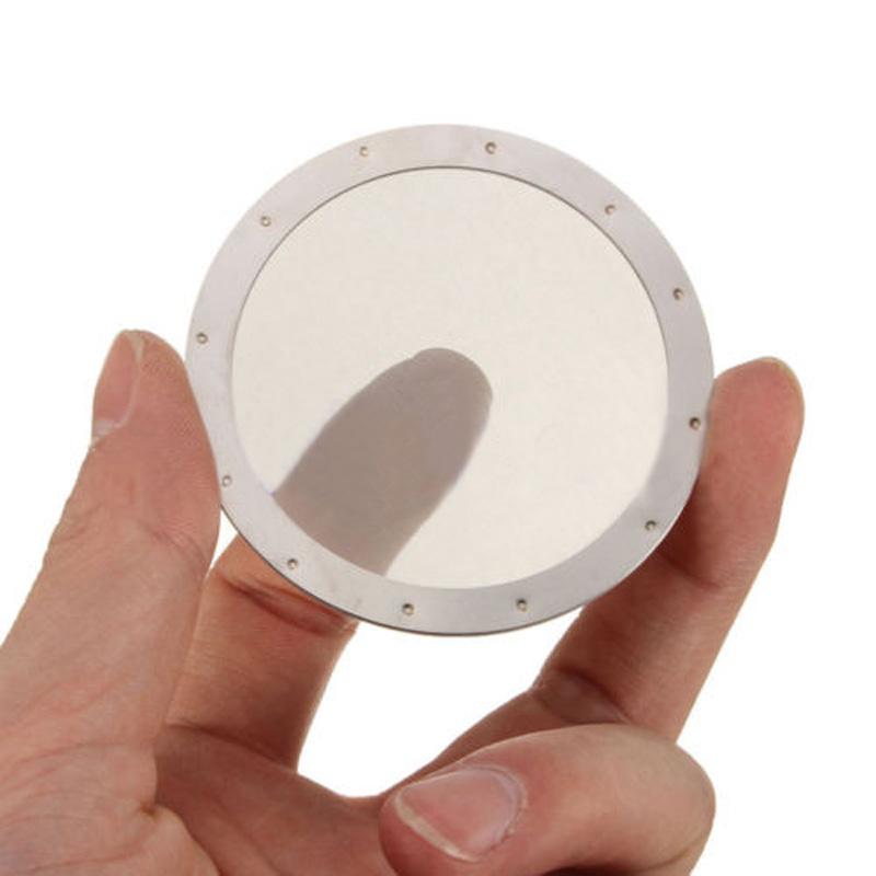 Filtro de café ultrafino de metal aço inoxidável 250 malha disco ferramenta substituição
