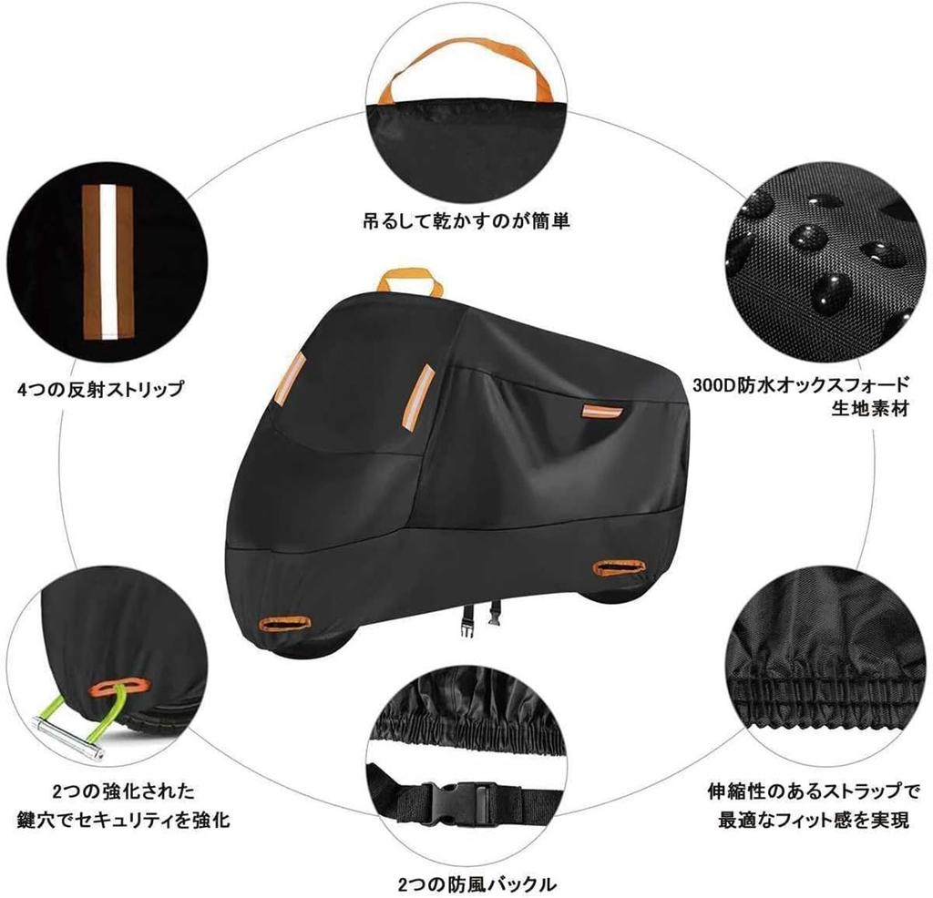 2024 Model Motorcycle Cover, Suitable for Honda Ducks 125 DAX125/ST125 Motorcycle Cover, All-Weather Thick,