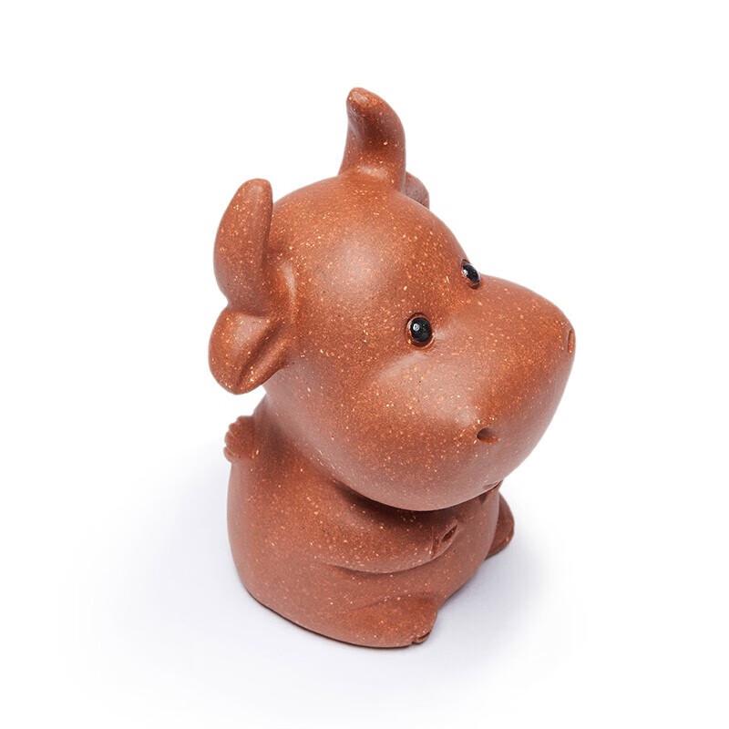 Zisha Clay Cute Ox Tea Pet