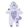 Baby Doll Onesie - BABY BORN - Unicorn Onesie - Accessory Sold Without the Baby Doll - Size 43cm - From 3 Years