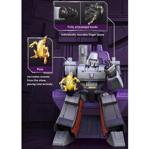 HiPlay Transformers Legends Edition - G1 Megatron, Approximately 170mm Tall, Pre-Colored Plastic Model Kit