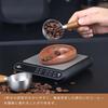 KUAIDHFK Coffee Measuring Spoon Coffee Scoop, Approx. 125CM, Steel, Non-Slip Wooden Handle, Canister Scoop, Durable, Corrosion Resistant, Easy To