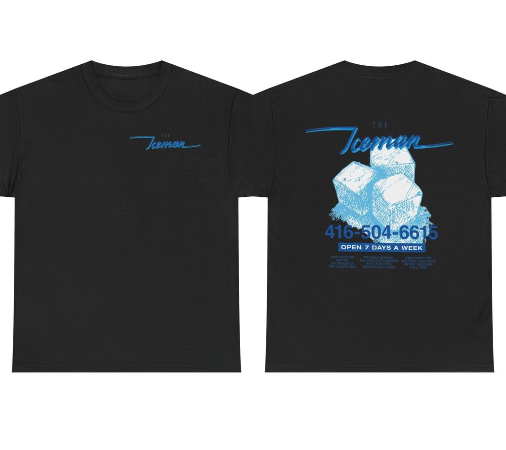 Drake IceUnisex Merch Tshirt Blue IceUnisex Black Tee Unisex Women Oversized Streetwear Y2k Cotton Short Sleeve Female Male Clothing Tee