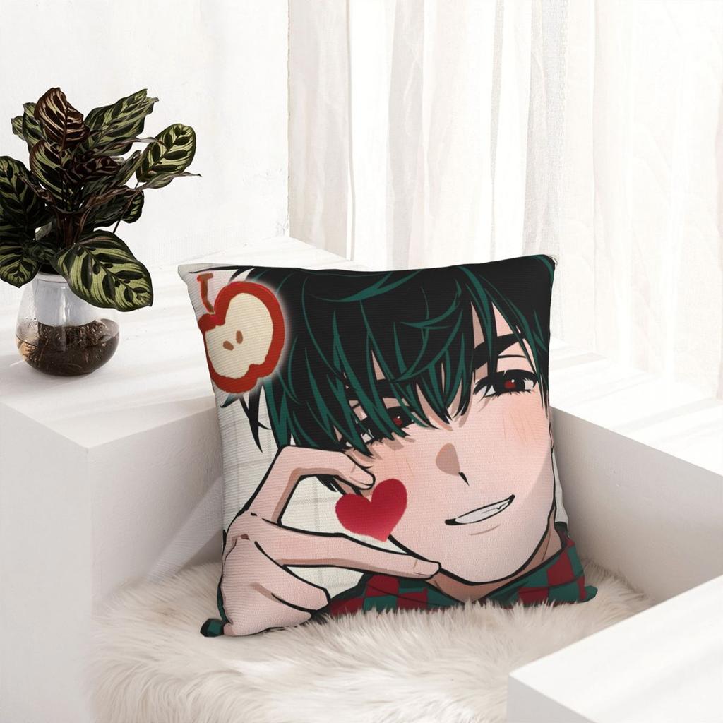 Alien Stage Anime Pillowcase Double-sided Printing Fabric Cushion Cover Decor Pillow Case Cover Bed Zippered 40X40cm