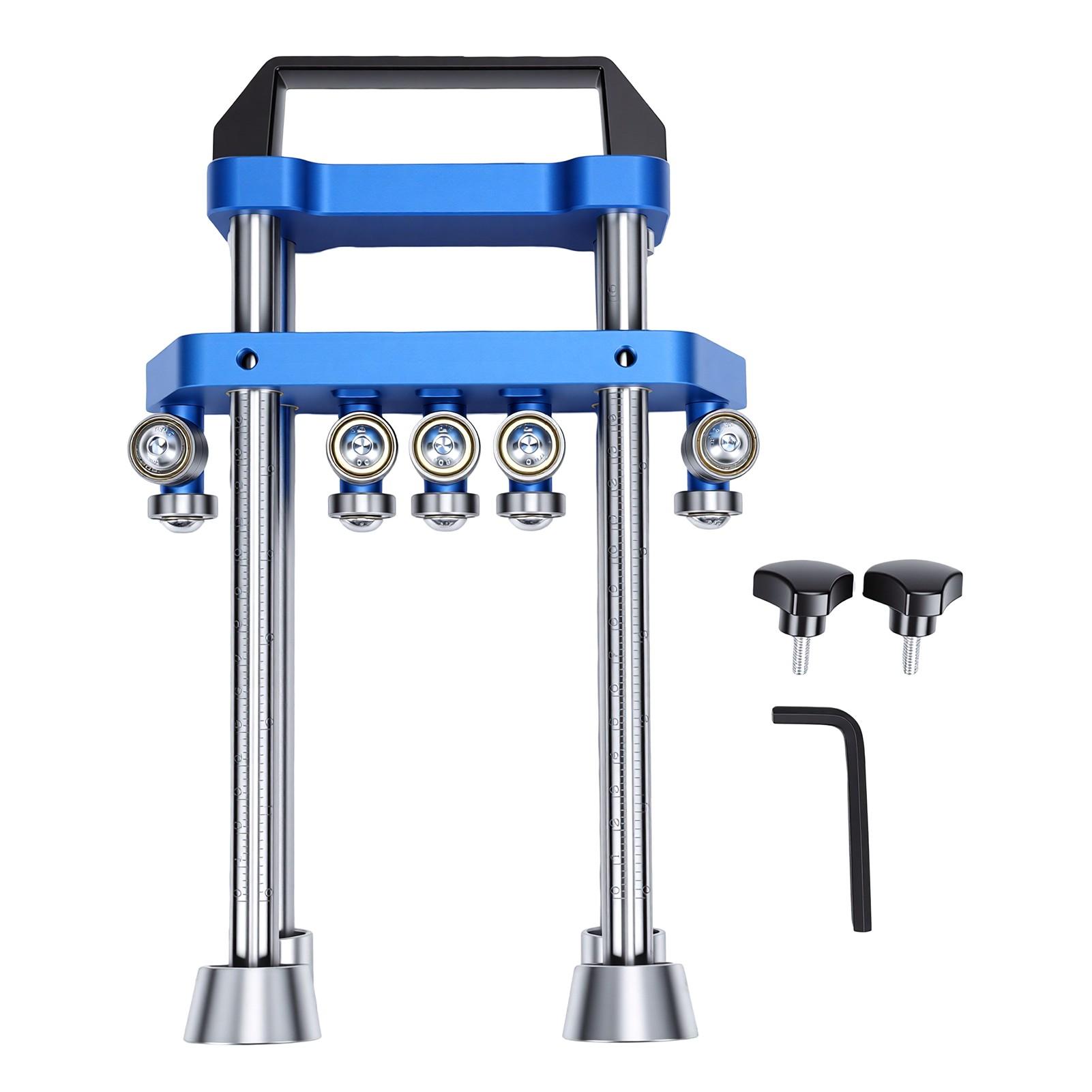 Plaatmetaalwalsbuigmachine, Dubbel   0-100 Graden Buigen met 0,26-7 Inch   Lengte, voor Metaalvorming Dakbedekking Kanalisatie