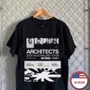 Architects Band Australia Tour Black Cotton T Shirt Size S5xl