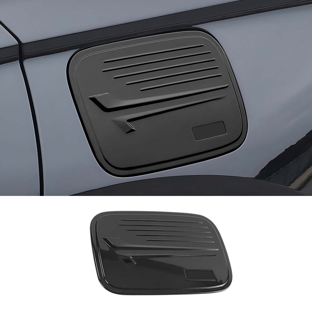 Car Decoration Gas Tank Cover For Honda CRV 6th Gen -2025 Silver Black Carbon Fiber Car Styling Upgrade Modify A Car