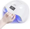 48W UV LED Nail Lamp with 24 LEDs - Automatic Sensor Nail Dryer for Gel Polish, Fast Curing Curing Lamp for Manicure & Pedicure