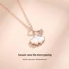 Ginkgo S925 Sterling Silver Fortune Necklace for Women - Elegant, Durable, Non-Fading Jewelry