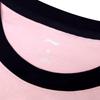 Li Ning Logo Letter Print Color Block Round Neck Short Sleeve T-Shirt Unisex T-Shirts Black Pink YHSU169-2