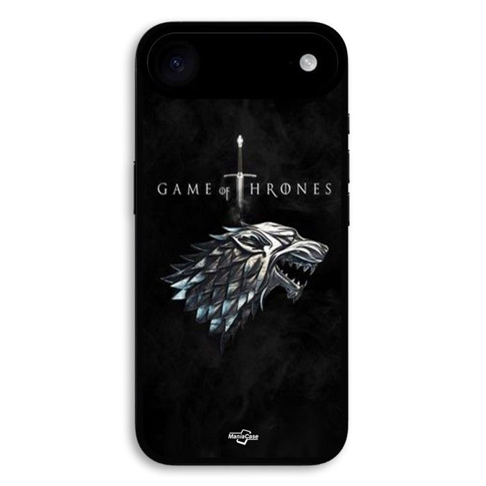 Coque de téléphone - MANIACASE - iPhone 17 Air - Silicone - Souple - Game Of Thrones House Stark