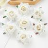 10Pcs Artificial Flowers for Scrapbook New 's Decortion Wedding Outdoor Garden Christmas Home Candy Box Flannel Rolled Roses