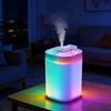 Umidificador de Ar Frio com Enchimento Superior para Quarto 3L Grande Capacidade Silencioso com Luz Noturna para Quarto de Bebê Plantas Interior