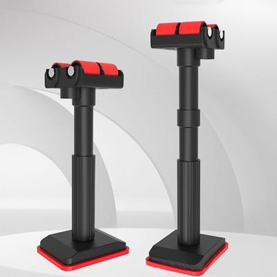 Soporte de gato para armario Altura ajustable Soporte de elevación Asistente de montaje de armario de pared para baño Ayuda para la instalación de puertas de armario