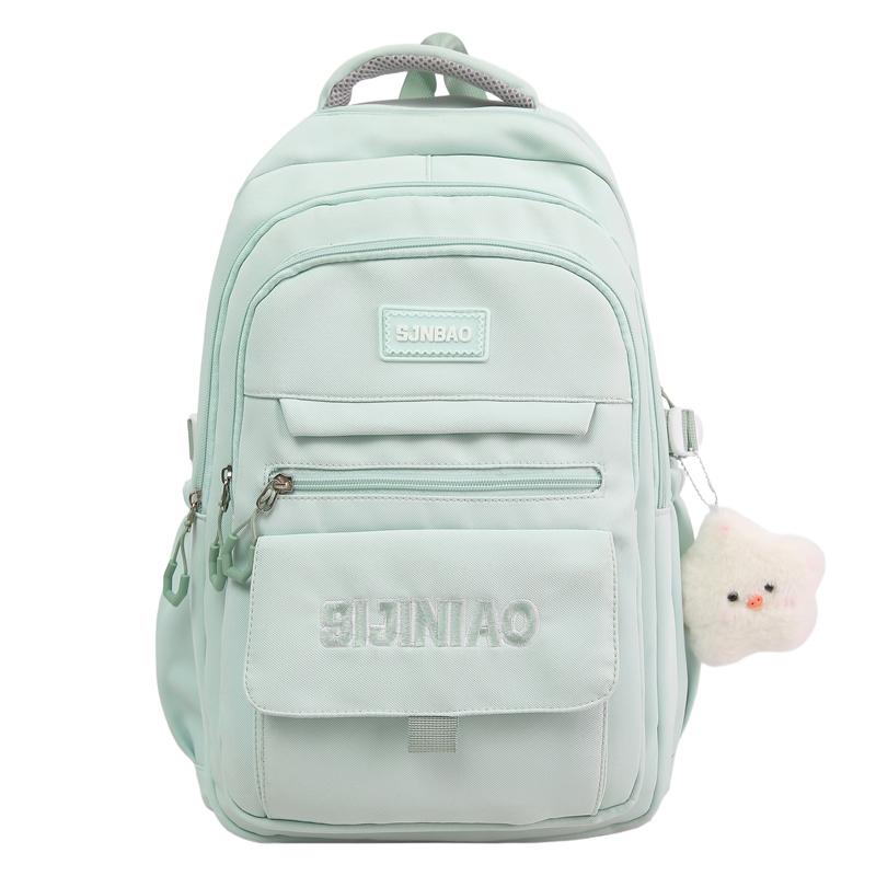 Student Letter Schoolbag Girls Large Capacity Backpack