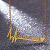 Stainless Steel Choker Custom Necklace Personalized Jewelry Men Handmade Nameplate Pendant Necklaces Women Best Friend Gift