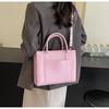 Women's Trendy High-End Bucket Bag - 2024 Spring/Summer Fashion Single Shoulder Crossbody in Solid Color