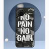 No Pain No Gain Training For Huawei Nova Y91 Y60 Y70 Y72 Y90 Y61 12s 12i 11i 8i 10 9 SE P20 P40 Lite P30 P60 Pro Case