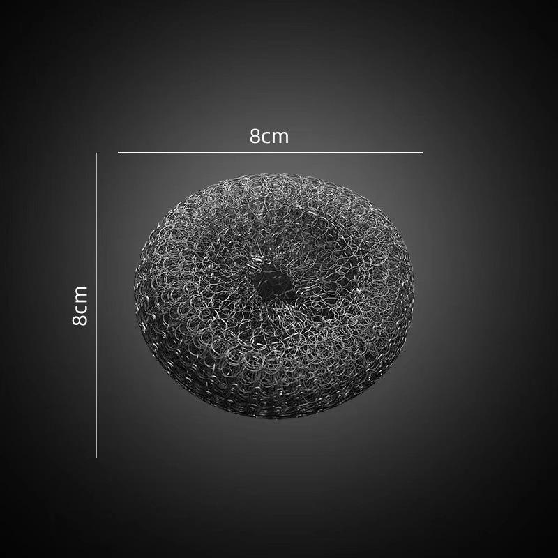 Stainless Steel Long-Handle Kitchen Pot Brush