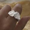 925 Sterling Silver Rings for Women Men Couple Minimalist Handmade Simple Bump Ring Party Jewelry Gift Prevent Allergy
