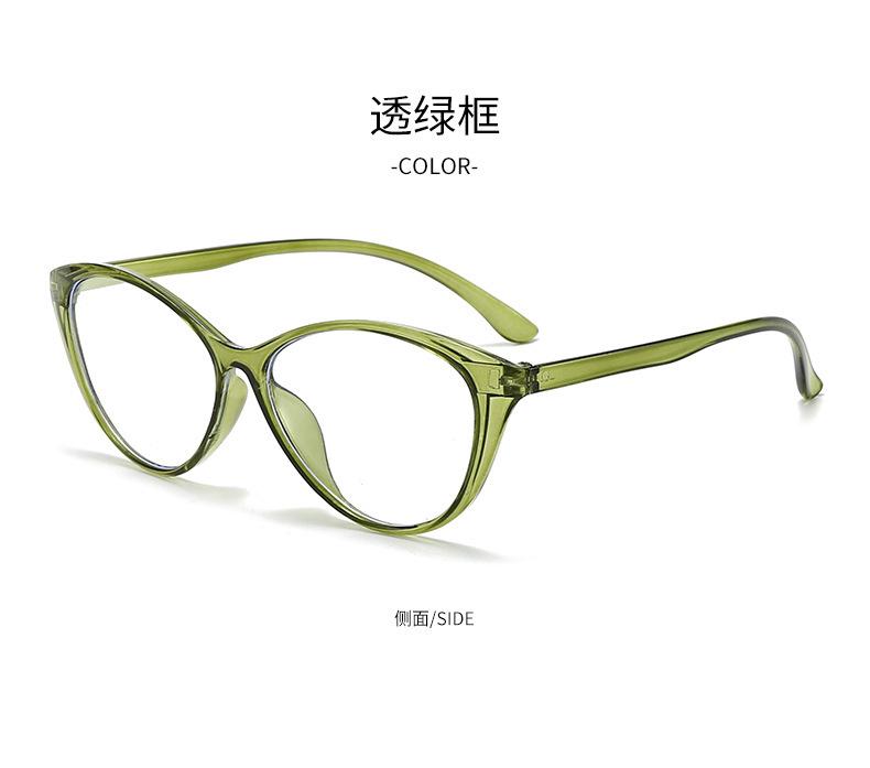 

Cat Eye Glasses Clear Ultralight Unisex Fashion Goggles Optical Spectacle Flat Lens Eye Protection Blue Light Blocking Glasses
