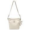 Artificial Leather Bucket Bag, Shoulder Bag, Crossbody Bag Regular Kids' White Casual