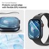 Spigen Elite Shield EZ FIT Hybrid Glass Screen Protector 2-Pack for Apple Watch Series 10 (46mm) - Clear