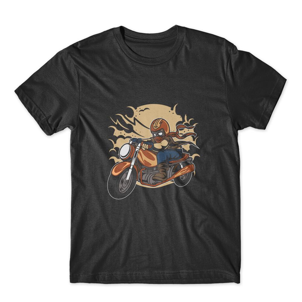 Wild Biker T-Shirt 100% Cotton Premium Tee NEW L