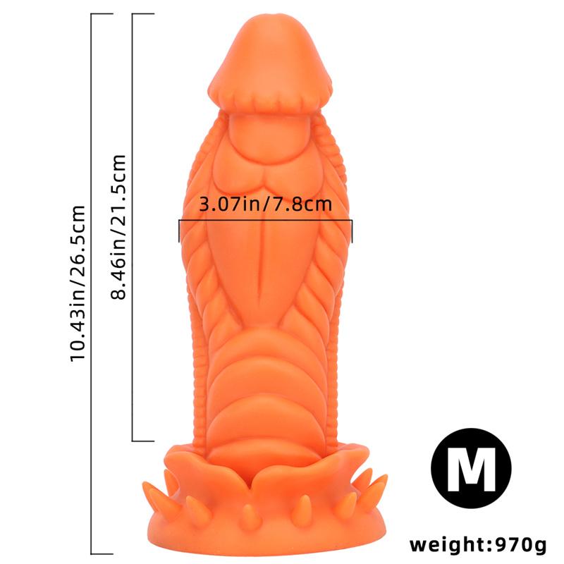 Extra velká sada tekutých silikonových vajíček Měkké anální dildo Trenažér ve tvaru análního kolíku Velké dildo