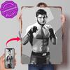 Khabib Nurmagomedov Metal Poster Customized Wall Art Retro Vintage Metal Signs for Man Cave Decoration Garage Decorations House