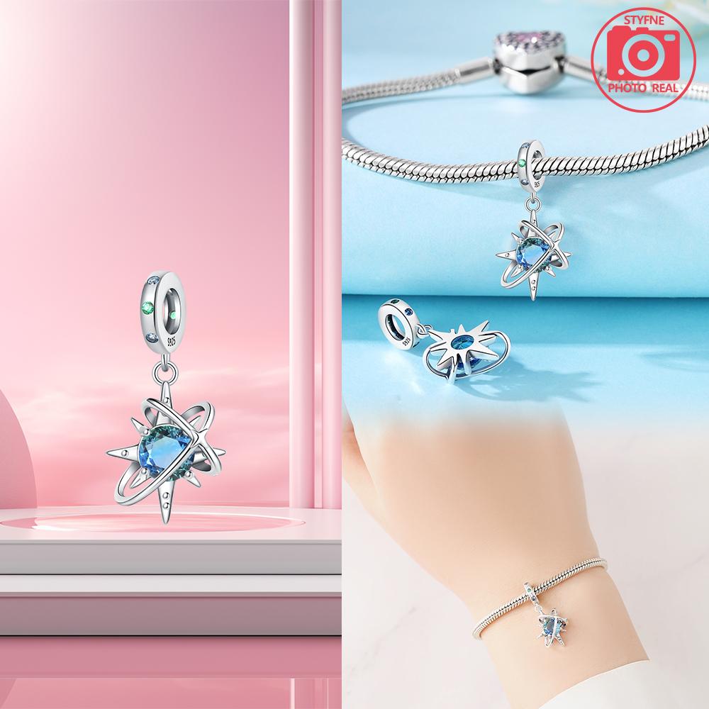 Copper Charms Star Mango Moon Pendant For Dangle Pendant Bead Jewelry Beads  New Gifts For Women