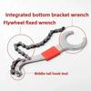3 In 1 For MTB Road Bike Repair Tools Bracket Remover Multifunctional Bike Chain Repair Wrench Freewheel Removal