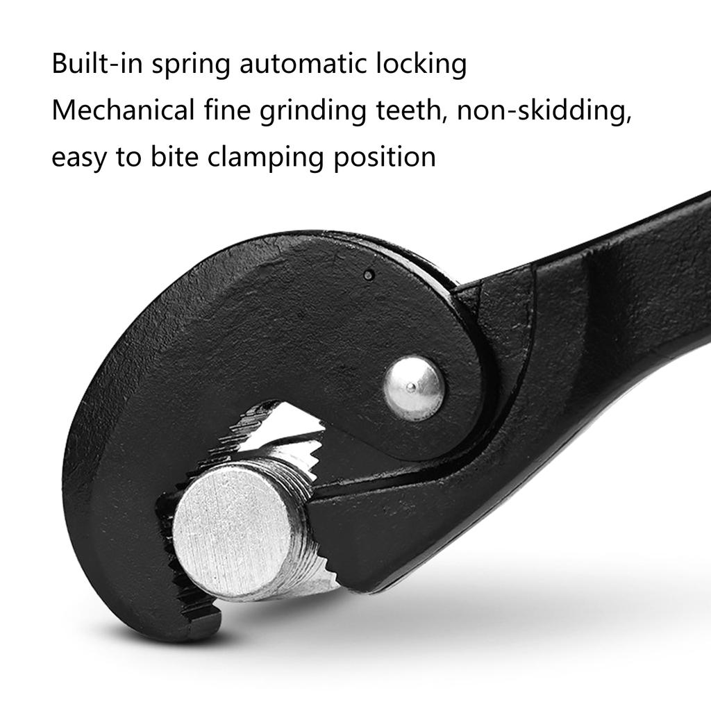 Heavy-Duty Wrench Tool for Tightening or Loosening Any Size Bolt from 8-42 mm