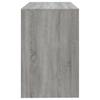 Desk Gray Sonoma 101x50x76.5 Cm Particleboard