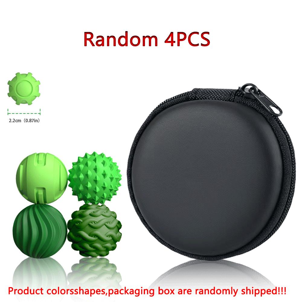 Silicone Magnetic Sensory Balls Fidget Toy Worry Autism Calming Fidgeting Kid Adults Anxiety Relief Stress Round Compression Bouncy Durable Elastic