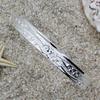 Hawaiian Jewelry Silver Honu Turtle [Ishiki] Bangle, 925, Bracelet, Scroll, Wave, [790svb]