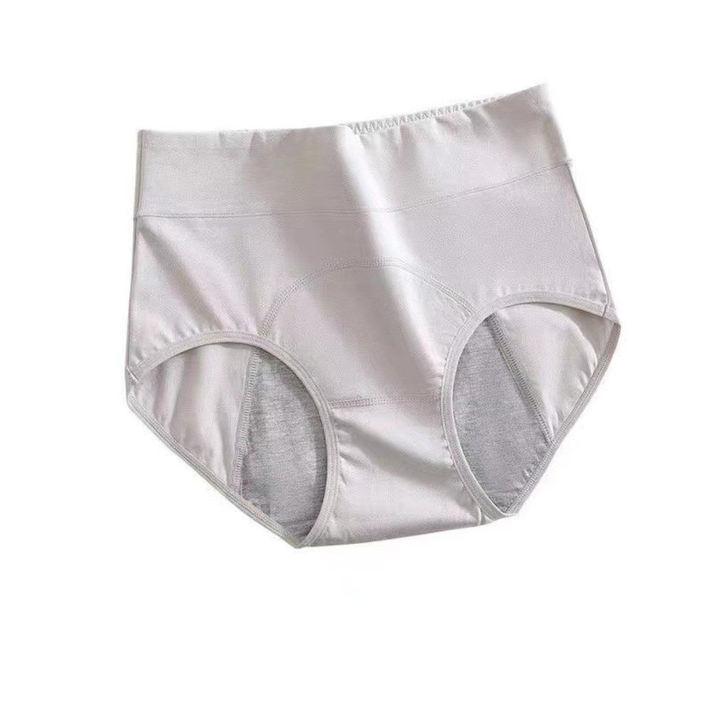 Leak Proof Menstrual Briefs High Waist Physiological Underwear Simple Period Pants  Women