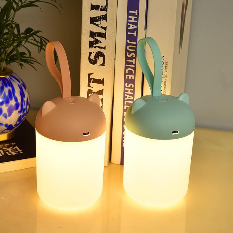 LED Night Light USB Charging Lamp Night Feeding Lights Human Touch Control Light For Bedroom Bedside Table Lighting