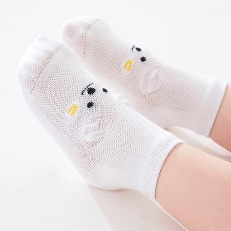 Baumwoll Socken mit Anti-Rutsch-Sohle für Mädchen Jungen Atmungsaktive Knöchelsocken Hohe Elastische Grip Socken Baby Knöchelsocken