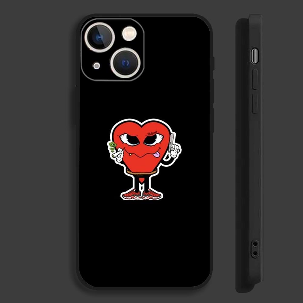 

La Mafia Del Amor Чехол для телефона Love Mafia для iPhone 16,15,14,13,12,11,Pro,Max,Plus,Mini,X,XS,XR,8,7,6,S,SE Мягкий Черный Чехол iPhone12mini