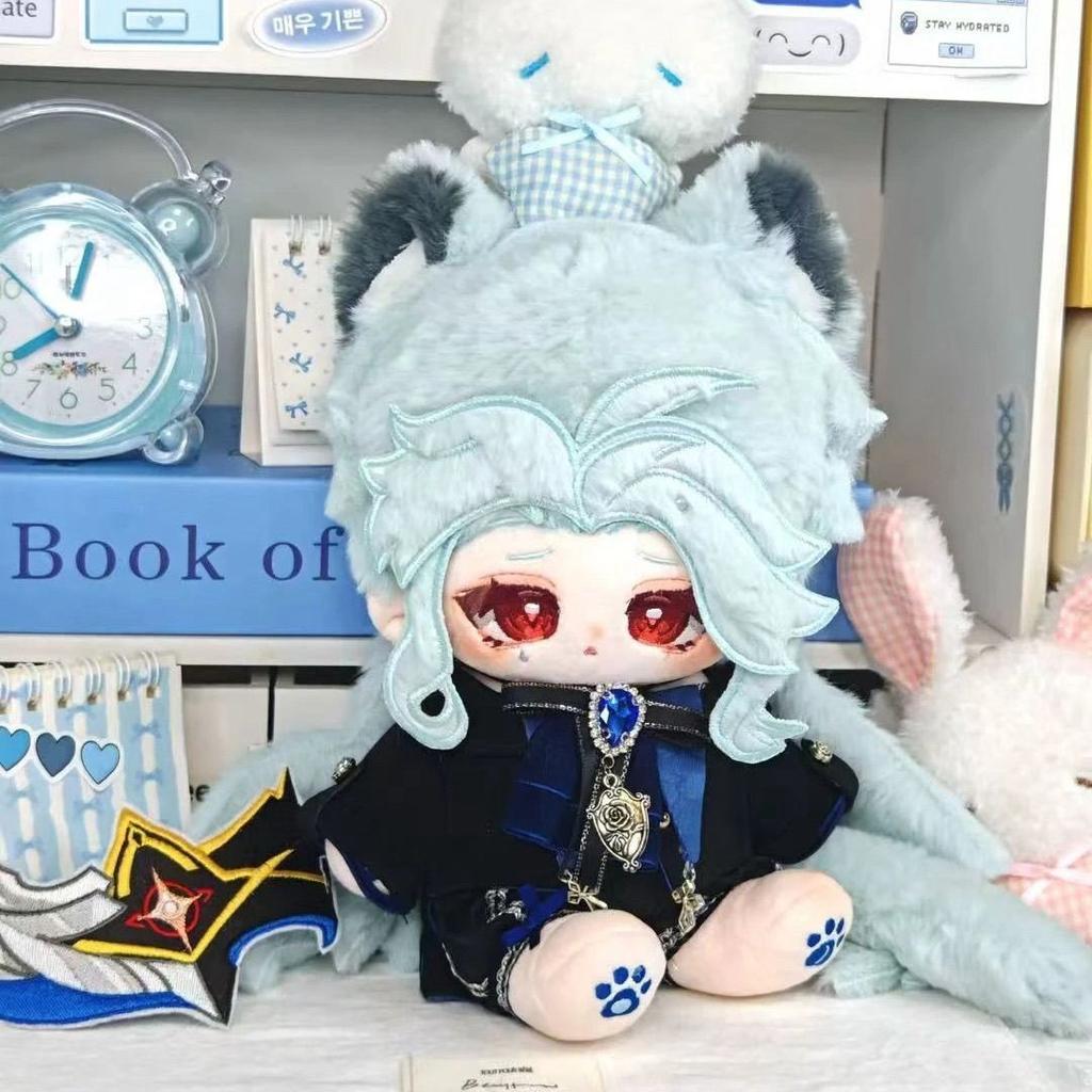 20Cm Genshin Impact Ii Dottore Plush Doll The Doctor Anime Cosplay Dress-Up Cotton Doll Stuffed Toy Collection Birthday Gifts