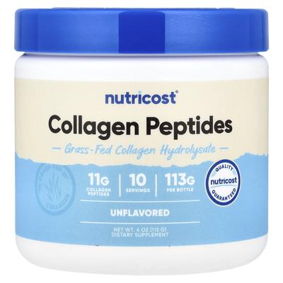 Grass-Fed Collagen Peptides, Unflavored, 113G (4Oz)