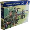 Platz Italeri 1/72 Vietnam War Viet Cong Figure Plastic Model IT6079 Molded Color