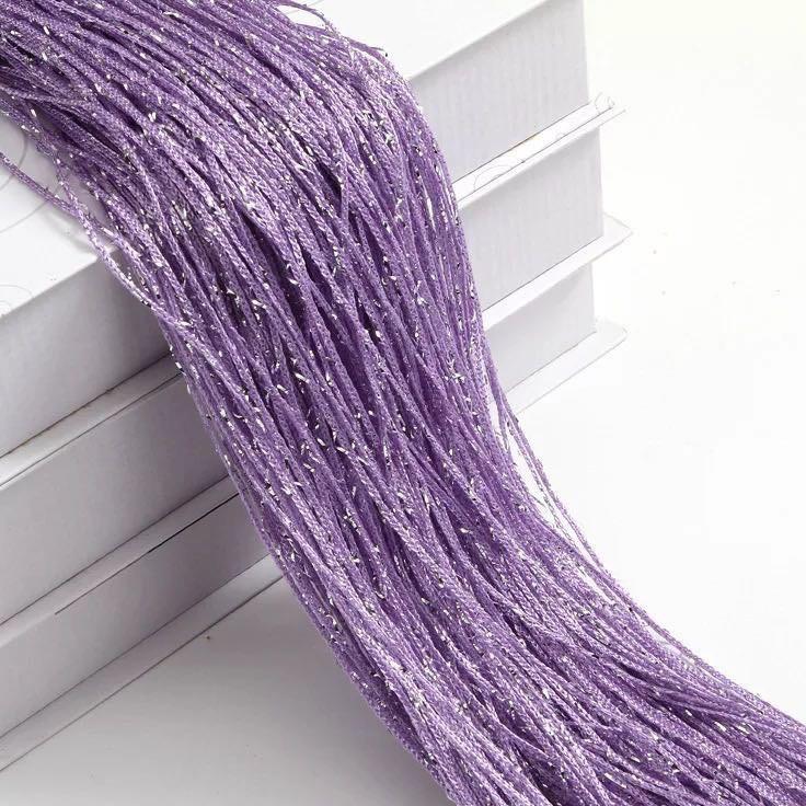 Glitter Door String Curtain Silver Ribbon Shiny Tassel Flash Line Curtain Valance for Window Room Home Decoration