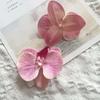 10 Pcs Artificial Faux Silk Phalaenopsis Flower Heads Fake Orchid Head for Wedding Floral Bouquet Decor DIY Craft Making